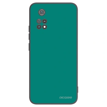 Picasee silikonový černý obal pro Xiaomi Poco M4 Pro - Emerald Mist