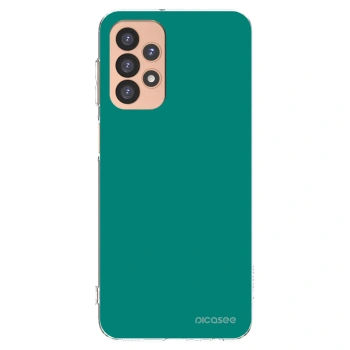 Picasee silikonový průhledný obal pro Samsung Galaxy A23 A236B 5G - Emerald Mist