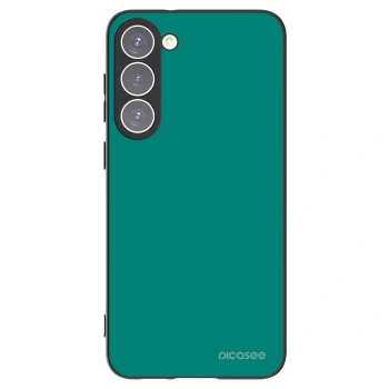 Picasee silikonový černý obal pro Samsung Galaxy S23+ 5G - Emerald Mist