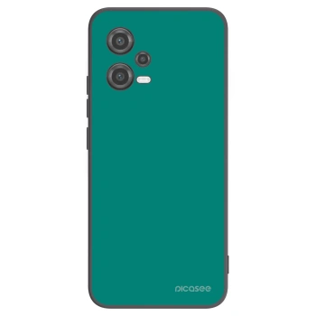 Picasee silikonový černý obal pro Xiaomi Poco X5 - Emerald Mist