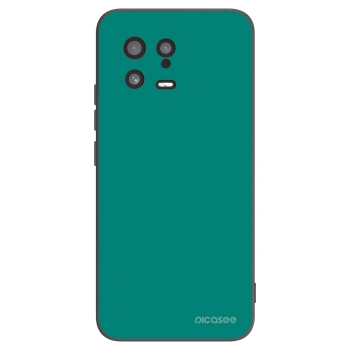 Picasee silikonový černý obal pro Xiaomi 13 - Emerald Mist