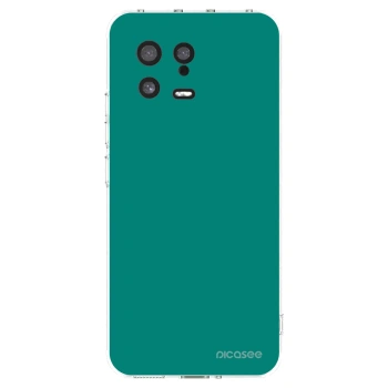 Picasee silikonový průhledný obal pro Xiaomi 13 - Emerald Mist