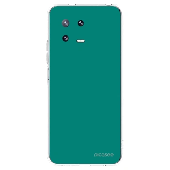 Picasee silikonový průhledný obal pro Xiaomi 13 Pro - Emerald Mist