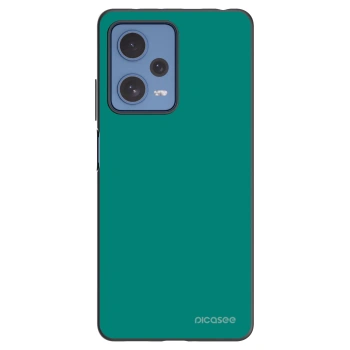 Picasee silikonový černý obal pro Xiaomi Redmi Note 12 Pro 5G - Emerald Mist