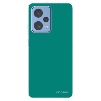 Picasee silikonový průhledný obal pro Xiaomi Redmi Note 12 Pro 5G - Emerald Mist