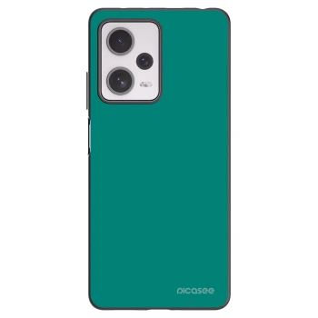 Picasee silikonový černý obal pro Xiaomi Redmi Note 12 Pro+ 5G - Emerald Mist