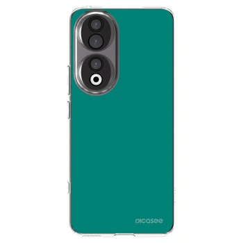 Picasee silikonový průhledný obal pro Honor 90 5G - Emerald Mist