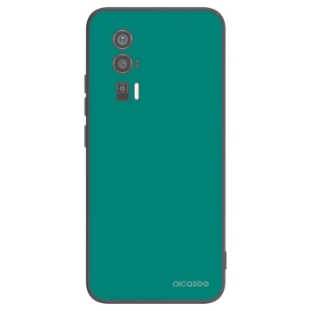 Picasee silikonový černý obal pro Xiaomi Poco F5 Pro 5G - Emerald Mist