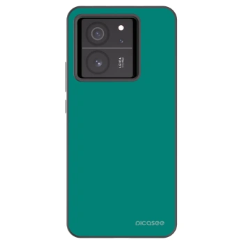 Picasee silikonový černý obal pro Xiaomi 13T - Emerald Mist