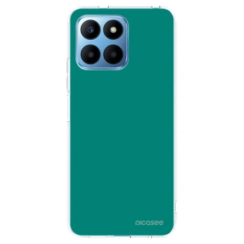 Picasee silikonový průhledný obal pro Honor 70 Lite - Emerald Mist