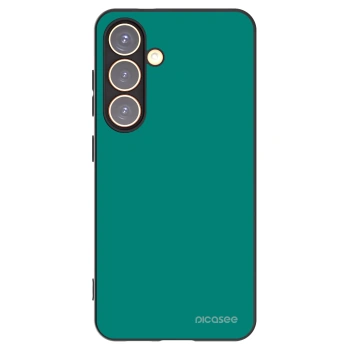 Picasee silikonový černý obal pro Samsung Galaxy S24 S921B 5G - Emerald Mist