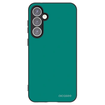 Picasee silikonový černý obal pro Samsung Galaxy S23 FE S711B - Emerald Mist