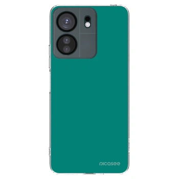 Picasee silikonový průhledný obal pro Xiaomi Redmi 13C 4G - Emerald Mist