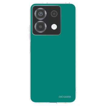 Picasee silikonový průhledný obal pro Xiaomi Poco X6 - Emerald Mist