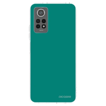 Picasee silikonový průhledný obal pro Xiaomi Redmi Note 12 Pro 4G - Emerald Mist