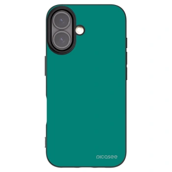 Picasee silikonový černý obal pro Apple iPhone 16 - Emerald Mist