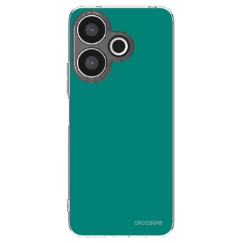Picasee silikonový průhledný obal pro Xiaomi Redmi 13 4G - Emerald Mist