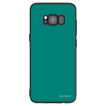 Picasee silikonový černý obal pro Samsung Galaxy S8 G950F - Emerald Mist