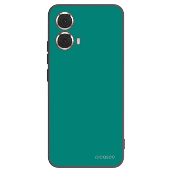 Picasee silikonový černý obal pro Motorola Moto G85 - Emerald Mist