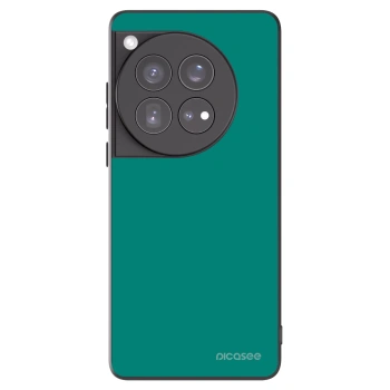 Picasee silikonový černý obal pro OnePlus 12 5G - Emerald Mist
