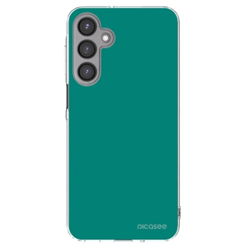 Picasee silikonový průhledný obal pro Samsung Galaxy A16 5G - Emerald Mist