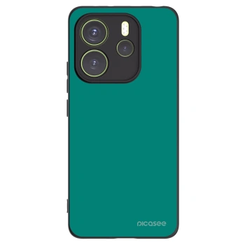 Picasee silikonový černý obal pro Xiaomi Redmi Note 14 4G - Emerald Mist