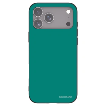 Picasee silikonový černý obal pro Apple iPhone 17 Pro Max - Emerald Mist