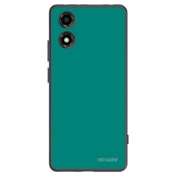 Picasee silikonový černý obal pro Motorola Moto E14 - Emerald Mist