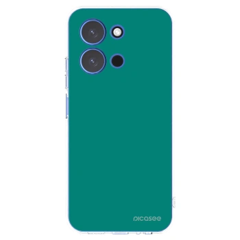 Picasee silikonový průhledný obal pro Xiaomi Redmi 15C 4G - Emerald Mist