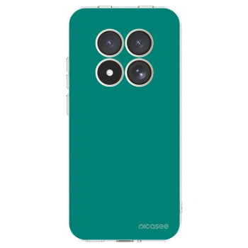 Picasee silikonový průhledný obal pro Xiaomi Redmi Note 15 Pro 4G - Emerald Mist