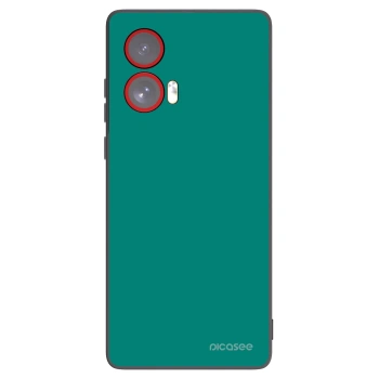 Picasee silikonový černý obal pro Motorola Edge 50 Fusion - Emerald Mist