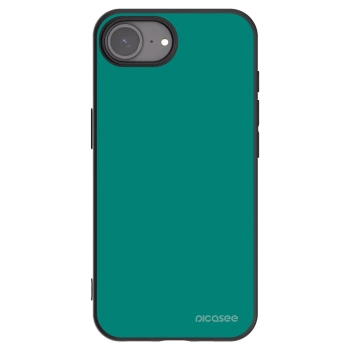 Picasee silikonový černý obal pro Apple iPhone 17e - Emerald Mist
