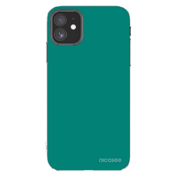 Picasee silikonový průhledný obal pro Apple iPhone 11 - Emerald Mist