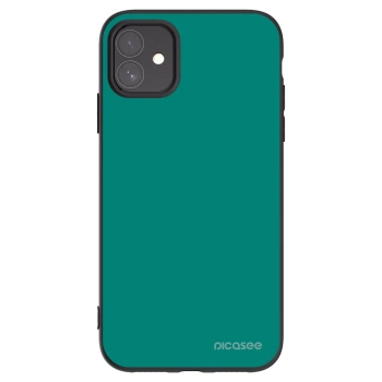 Picasee silikonový černý obal pro Apple iPhone 11 - Emerald Mist