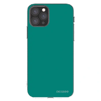 Picasee silikonový průhledný obal pro Apple iPhone 11 Pro - Emerald Mist