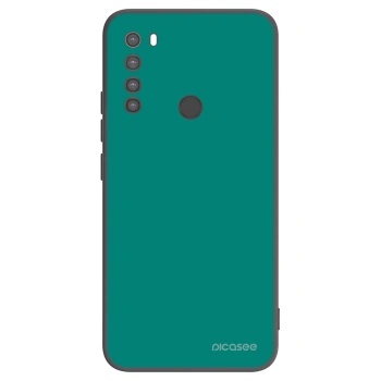 Picasee silikonový černý obal pro Xiaomi Redmi Note 8 - Emerald Mist