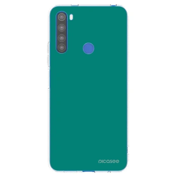 Picasee silikonový průhledný obal pro Xiaomi Redmi Note 8T - Emerald Mist