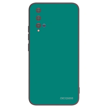 Picasee silikonový černý obal pro Huawei Nova 5T - Emerald Mist