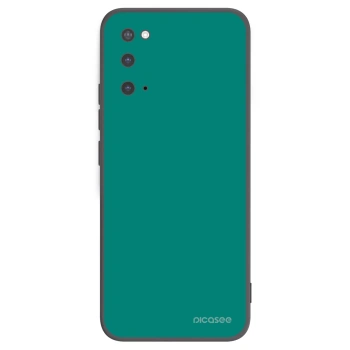 Picasee silikonový černý obal pro Samsung Galaxy S20 G980F - Emerald Mist