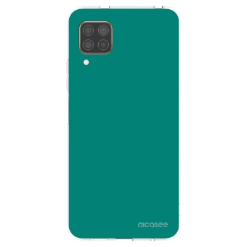 Picasee silikonový průhledný obal pro Huawei P40 Lite - Emerald Mist