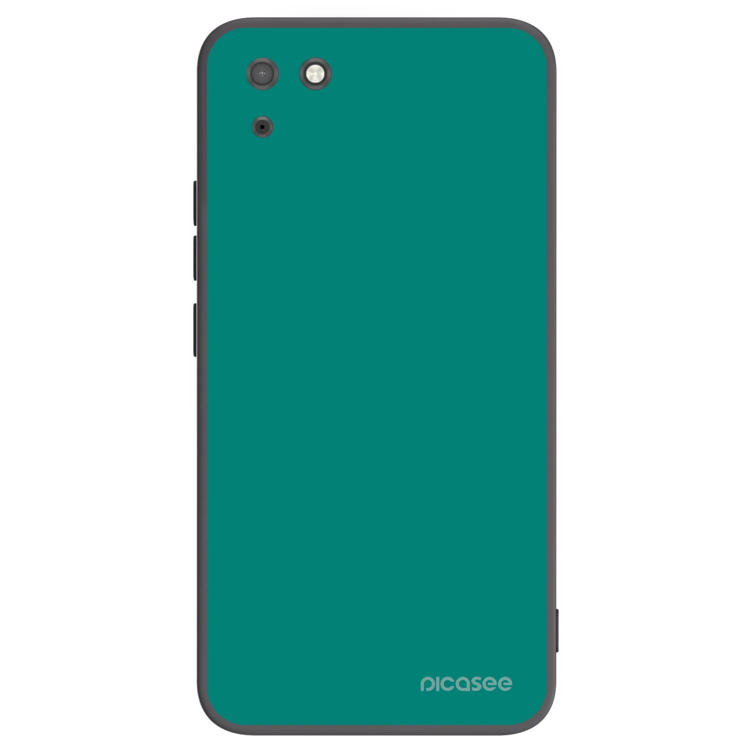 Picasee silikonový černý obal pro Huawei Y5P - Emerald Mist