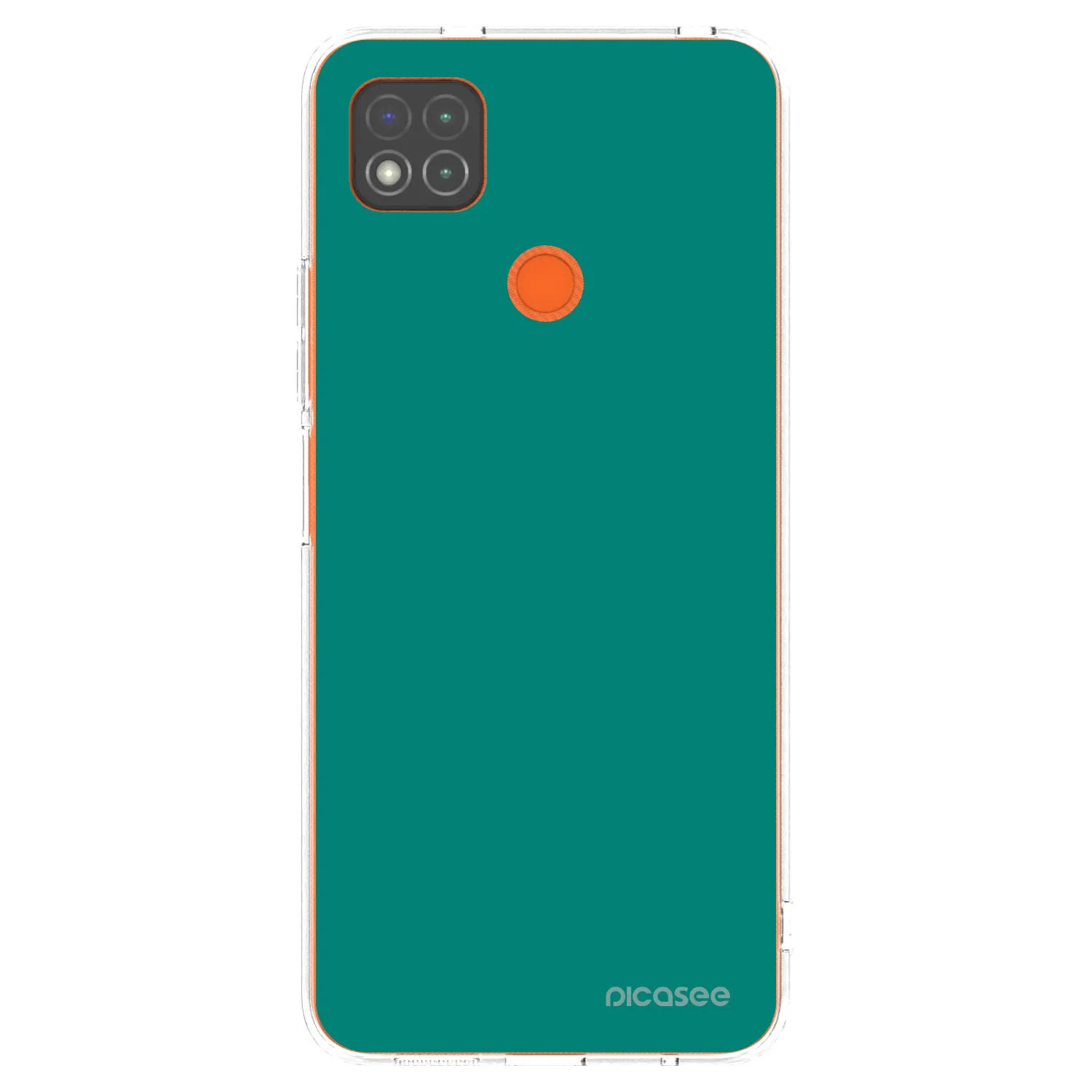 Picasee silikonový průhledný obal pro Xiaomi Redmi 9C - Emerald Mist