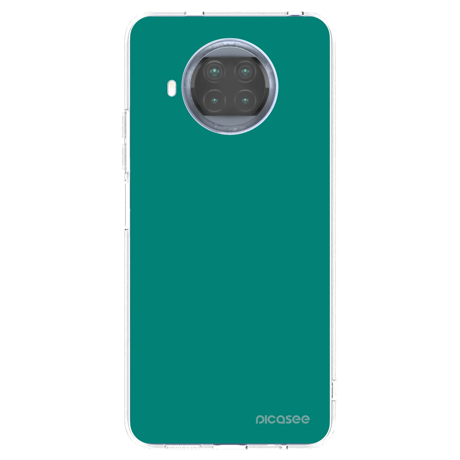 Picasee silikonový průhledný obal pro Xiaomi Mi 10T Lite - Emerald Mist