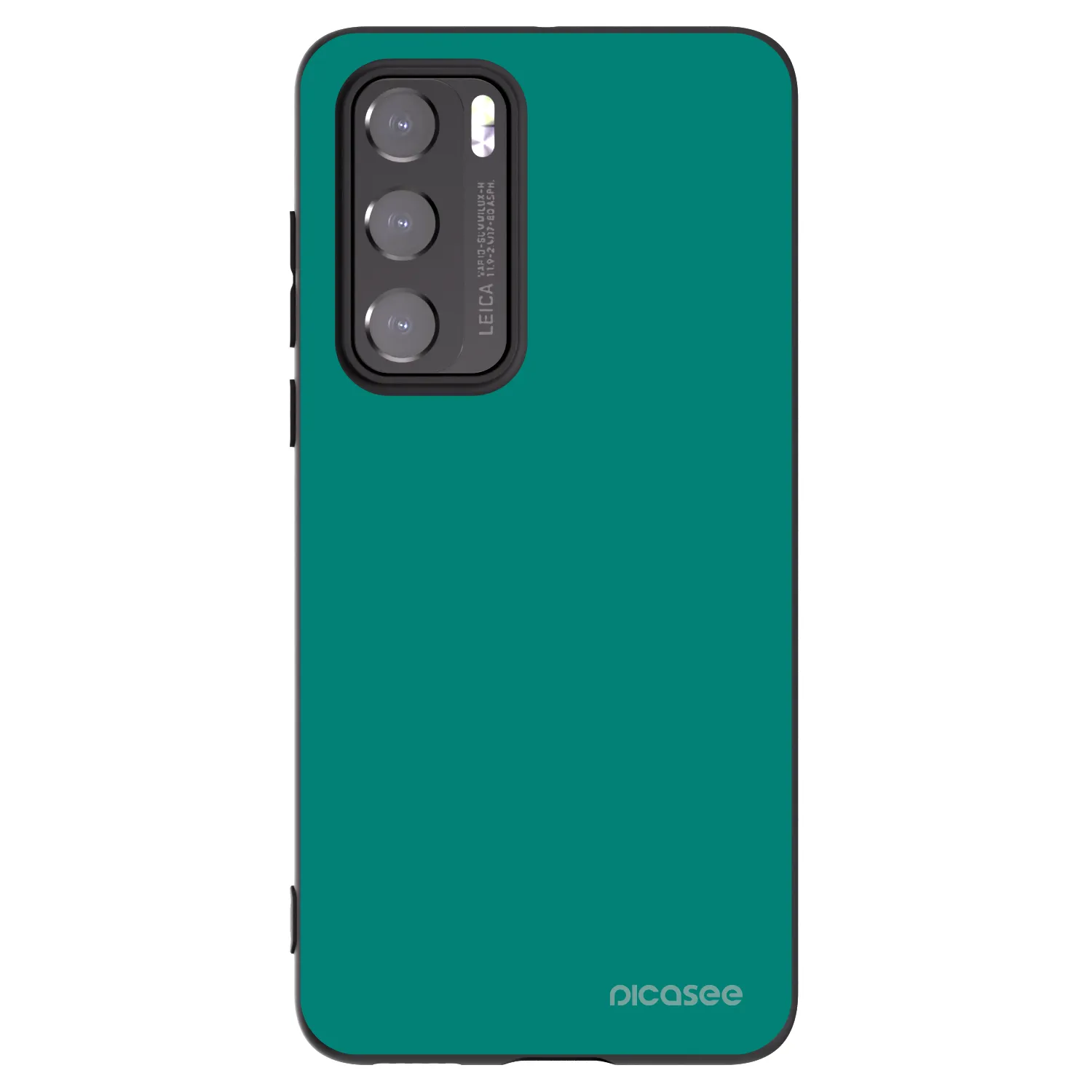 Picasee silikonový černý obal pro Huawei P40 - Emerald Mist