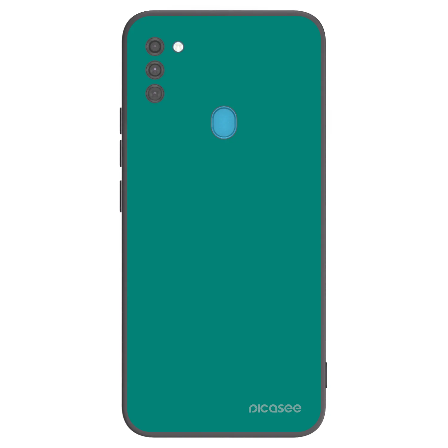 Picasee silikonový černý obal pro Samsung Galaxy M11 - Emerald Mist
