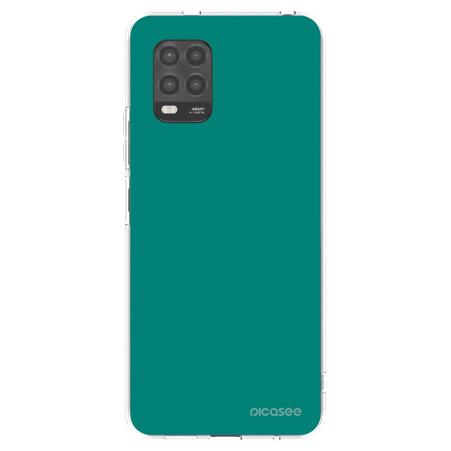 Picasee silikonový průhledný obal pro Xiaomi Mi 10 Lite - Emerald Mist