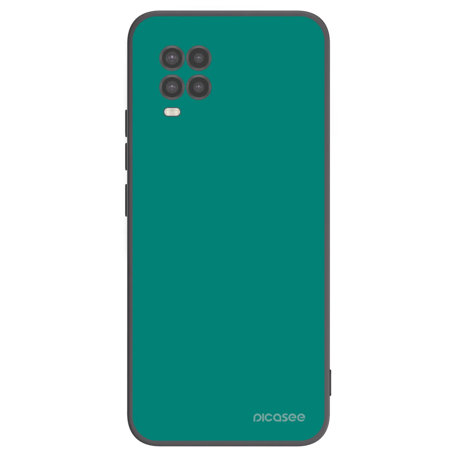 Picasee silikonový černý obal pro Xiaomi Mi 10 Lite - Emerald Mist