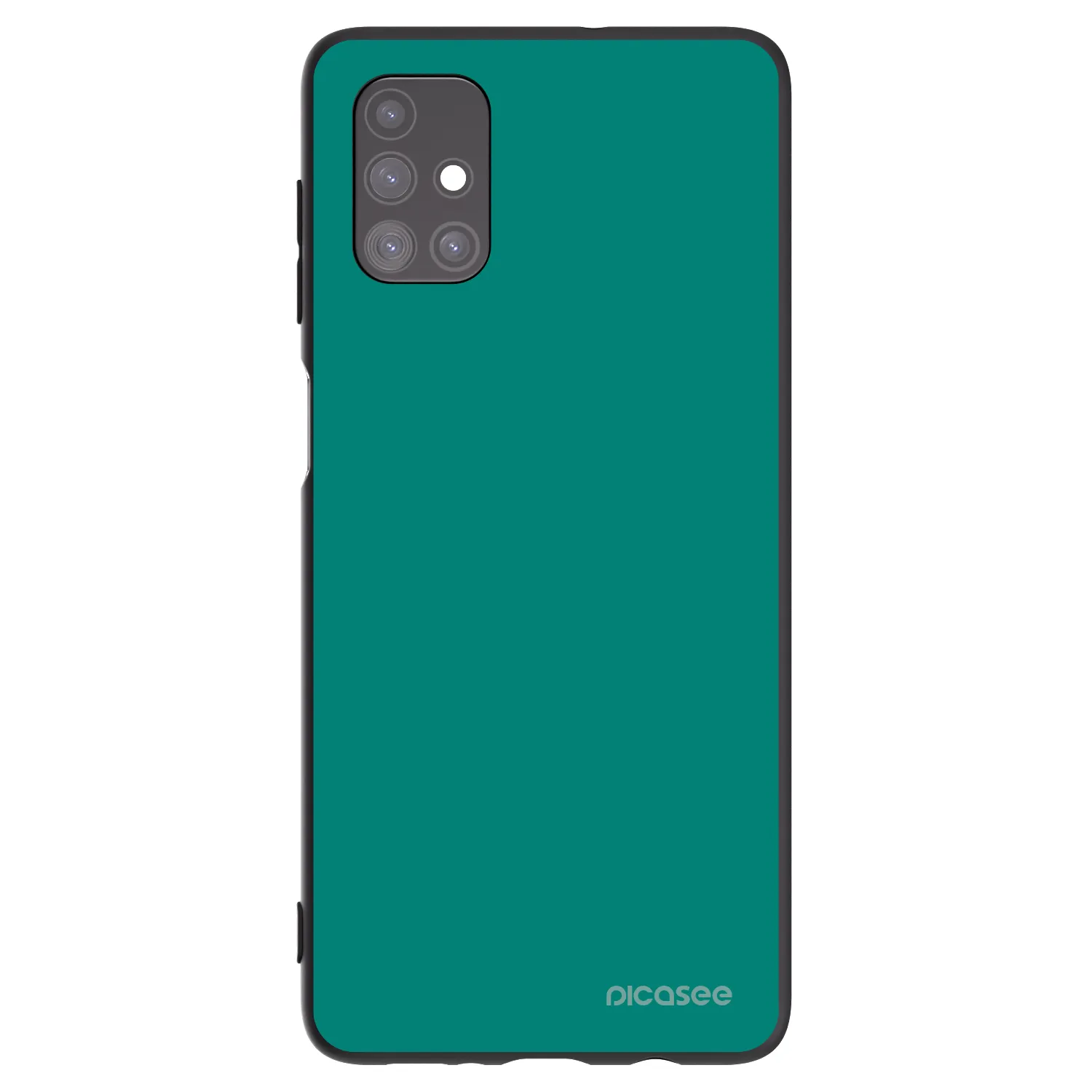 Picasee silikonový černý obal pro Samsung Galaxy M51 M515F - Emerald Mist