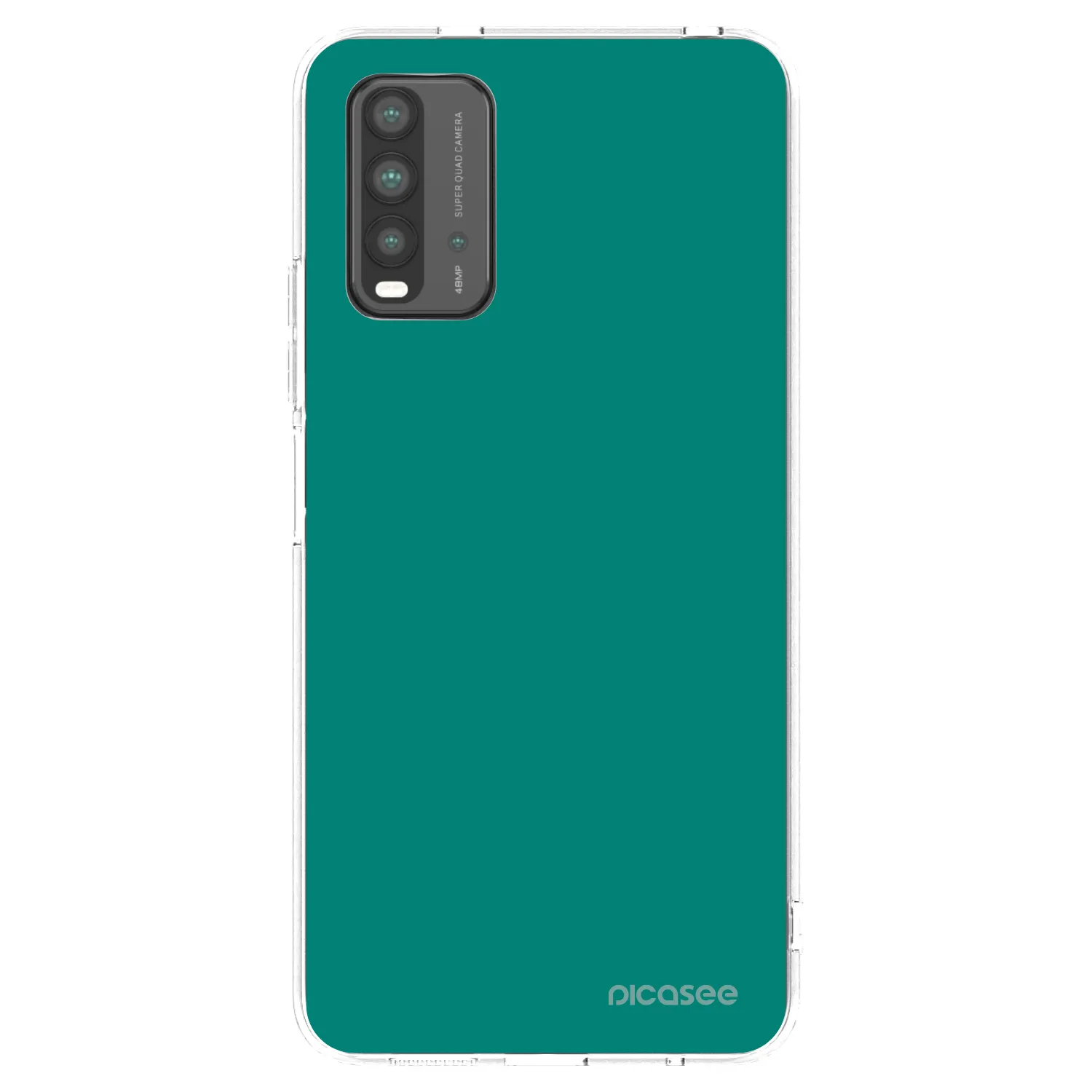 Picasee silikonový černý obal pro Xiaomi Redmi 9T - Emerald Mist