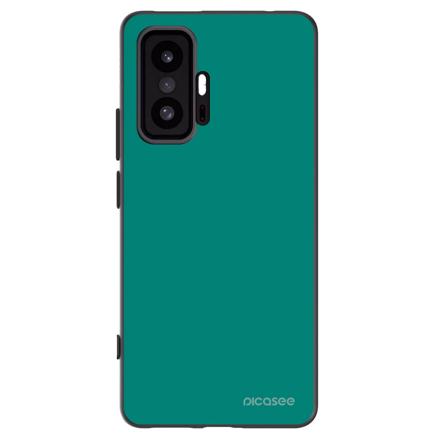Picasee silikonový černý obal pro Xiaomi 11T Pro - Emerald Mist